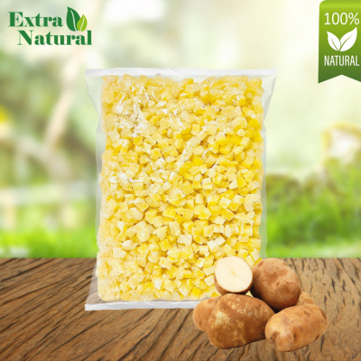 [Extra Natural] Frozen Potato Dice 1kg (12 Units Per Carton)