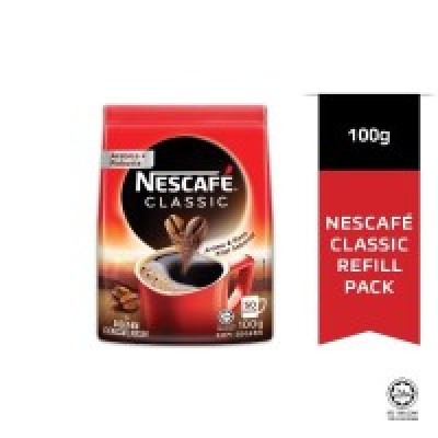 [PRE ORDER ONLY ETA 12-14 Working Days] NESCAFE CLASSIC Refill Pack 24 x 100g