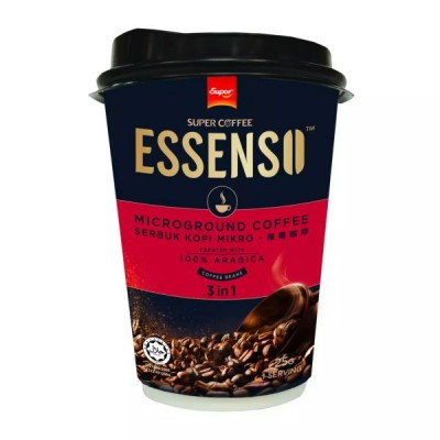 [PRE ORDER ONLY ETA 12-14 Working Days] ESSENSO MICROGROUND COFFEE 3IN1 RTG 25GX30CUP MY