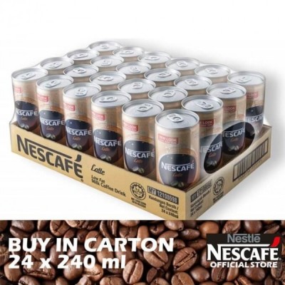 [PRE ORDER ONLY ETA 12-14 Working Days] Nescafe Latte 240ml x 24