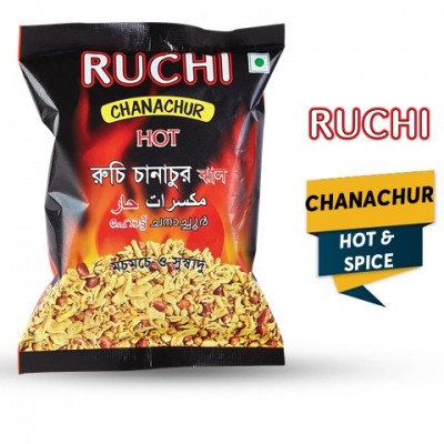 RUCHI CHANACHUR HOT & SPICY (140 GM)