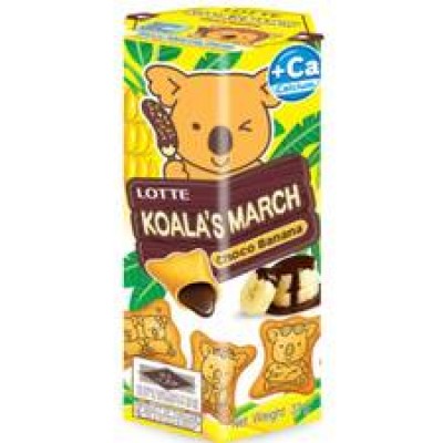 KOALA'S MARCH Regular Pack Choco Banana 37gm Pack (6 Units Per Carton)