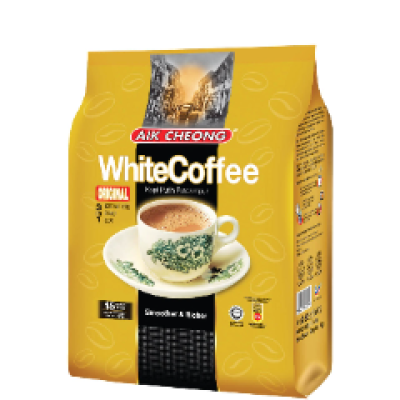 Aik Cheong WHITE COFFEE 3 in 1 Original 15 x 40 g
