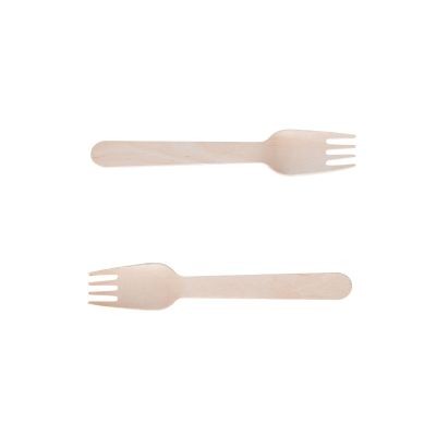 16cm wooden fork (50000 Units Per Carton)