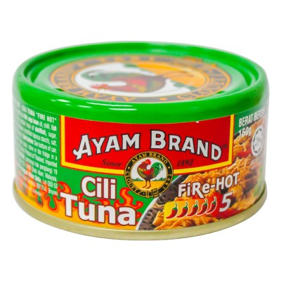 Ayam Brand FIRE HOT Chili Tuna Level 5 160g