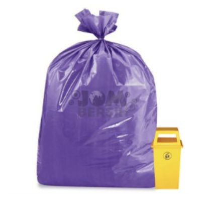 Garbage Bag 74x90 (Purple) (180 Units Per Carton)