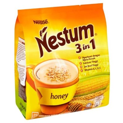 Nestle Nestum Grains & More 3 in 1 HONEY 15x28g