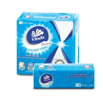 Vinda Deluxe Kitchen Towel 80s per pack
