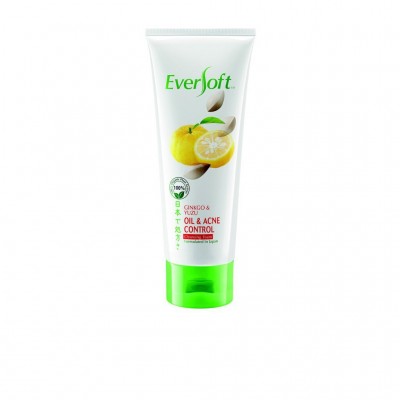 Eversoft facial cleanser ginkgo foam 2x12x195g