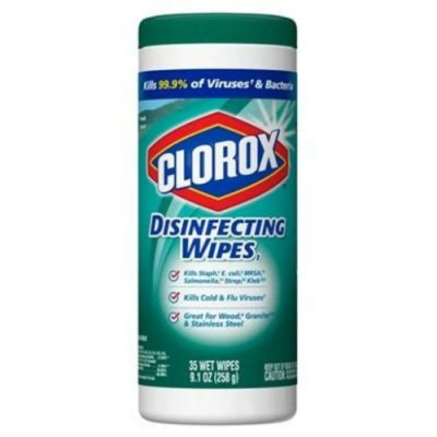 [PRE ORDER ONLY ETA 12-14 Working Days] CLOROX DISINFECTING WIPES FRESH SCENT 12 35CT