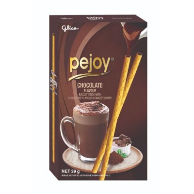 PEJOY Chocolate 39gm pack ( 10 packs per carton )