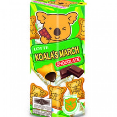 KOALA'S MARCH Regular Pack Chocolate 37gm Pack (6 Units Per Carton)