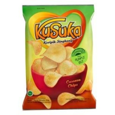 KUSUKA KERIPIK SINGKONG CHEESE BURGER 20GR x 60 units