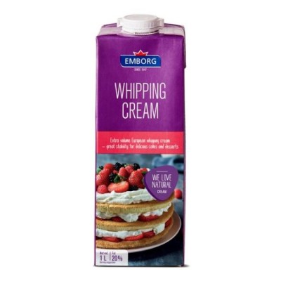 Emborg Whipping Cream 1L
