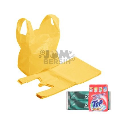 Plastic Bag 22x26 (Yellow) (10 Units Per Carton)