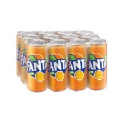 [PRE ORDER ONLY ETA 12-14 Working Days] Fanta Orange Can 320ml x 12
