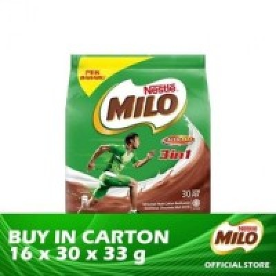 [PRE ORDER ONLY ETA 12-14 Working Days] MILO 3in1 ACTIV-GO Mixes 16 x 30 x 33g