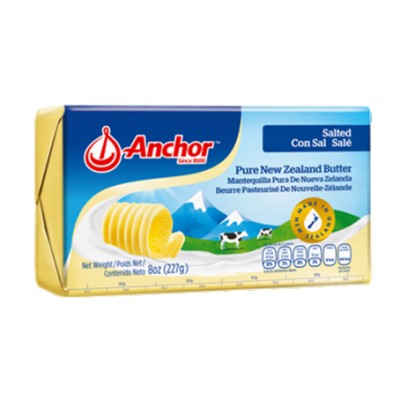 Anchor SALTED Pure New Zealand Butter 227g
