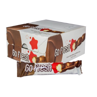 Go Fresh Milky Wafer 25g x 24pcs (24 Units Per Outer)