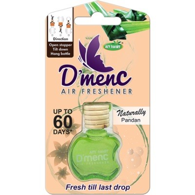 AFY DMENC AIR FRESHENER PANDAN LEAVES 10ML(24 Units Per Carton)
