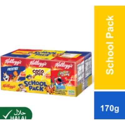 Kelloggs School Pack 6 packs 170 g