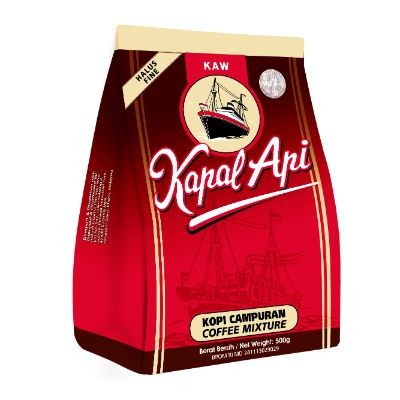 KAPAL API KAW HALUS 500GR (10BAG @ 500G) (10 Units Per Carton)