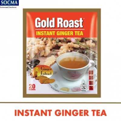 GOLDROAST GINGER TEA 30X20X18G (30 Units Per Carton)