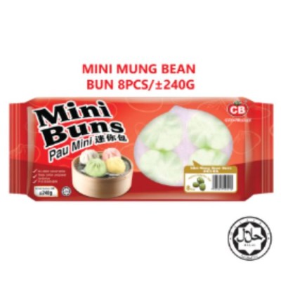 CB Mini Mung Bean Bun 8pcs 240g