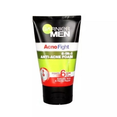 [PRE ORDER ONLY ETA 12-14 Working Days] GARNIERMEN ACNO FIGHT 6 IN 1 FOAM 100ML