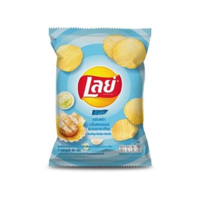 Lays SCALLOP BUTTER GARLIC 48g