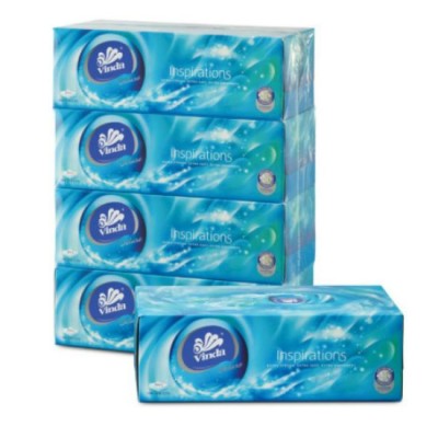 Vinda Deluxe Box Pack Facial Tissue 100s x 4
