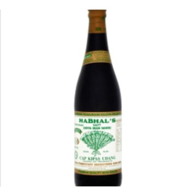 Cap Kipas Udang Habhals SALTY SOYA BEAN SAUCE - Kicap MASIN 645ml
