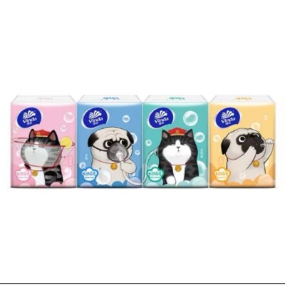 Vinda Pocket Tissue Cute Version 4 ply 24 PACKS