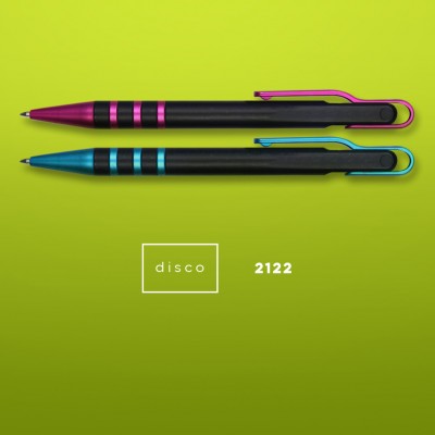 DISCO - Plastic Ball Pen  (1000 Units Per Carton)