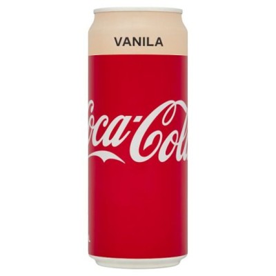 Coca Cola VANILA Canned 320ml Soft Drink