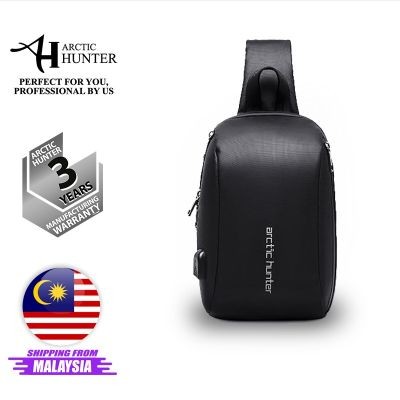 i-Flash Sling Bag (Black) XB 00081 BLK  (1000 Grams Per Unit)