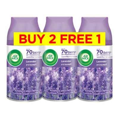 [PRE ORDER ONLY ETA 12-14 Working Days] AIR WICK LAVENDER RF 2+1