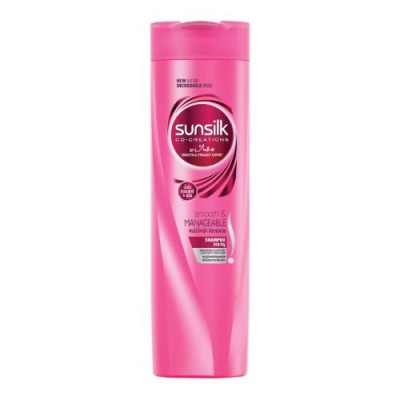 SUNSILK SMOOTH & MANAGEABLE SHAMPOO (PINK) 320ML 12 X 320ML