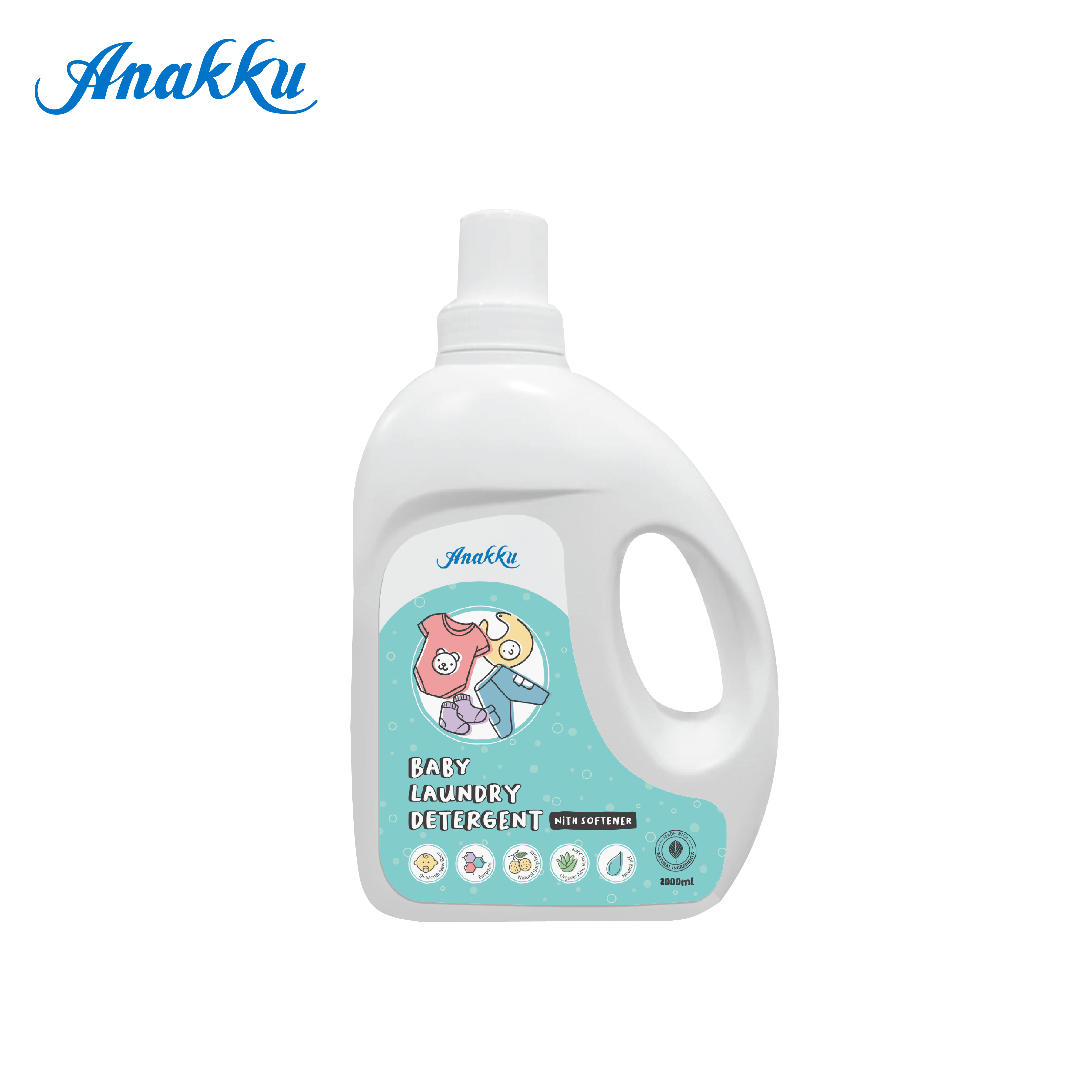ANAKKU BABY DETERGENT WITH SOFTENER 2000L
