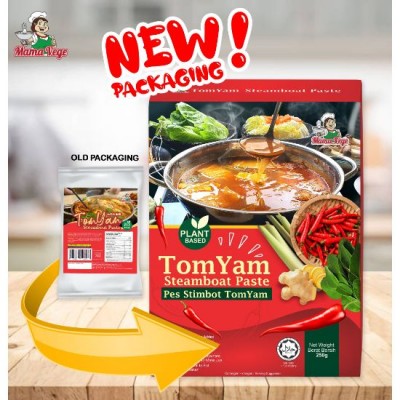 [PRE-ORDER ONLY] MAMAVEGE Tomyam Steamboat Paste (20 Packs Carton)