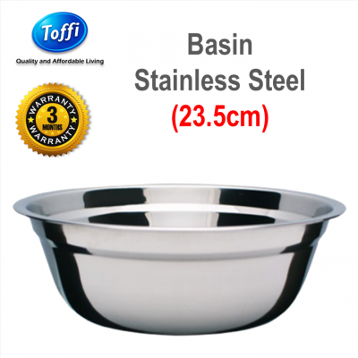 [TOFFI] 24cm Basin Stainless Steel (K1924)