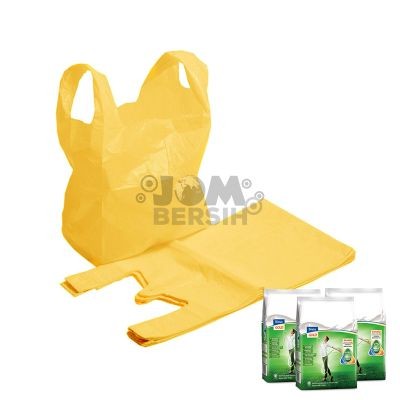Plastic Bag 18x22 (Yellow) (40 Pieces Per Unit)