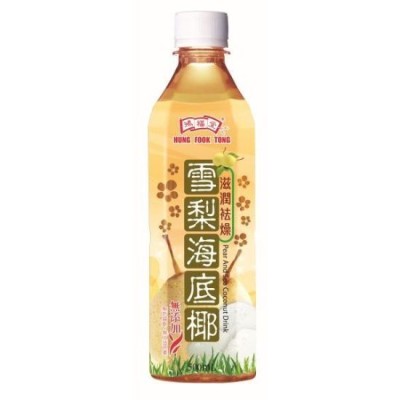 Hung Fook Tong PEAR and SEA COCONUT Drink 4 x 500ml