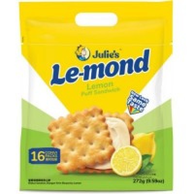 [PRE ORDER ONLY ETA 12-14 Working Days] Julie's Le Mond Lemon Cream 272g x 12