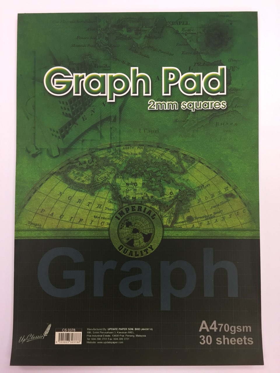 Graph Pad 2mm Square (10 Units Per Outer)