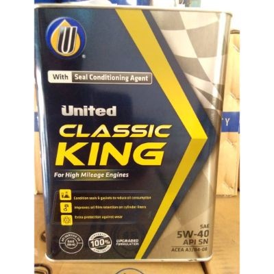 UNITED CLASSIC KING SAE 5W40 API SN (4L)