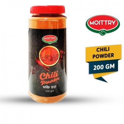 MOITTRY CHILLI POWDER JAR SERBUK CHILI  -200 GM