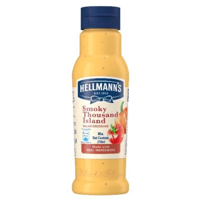 Hellmanns Smoky THOUSAND ISLAND SALAD DRESSING 210ml