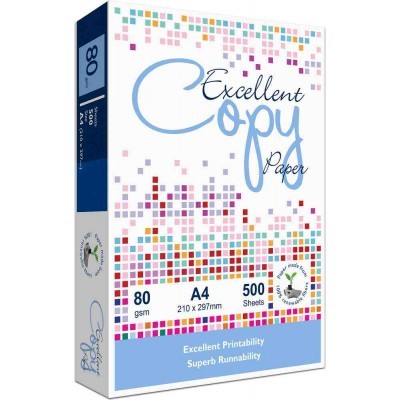 A4 Paper Excellent Copy Paper 80gsm Copier Paper (440'S Ream)