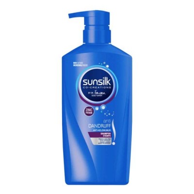 SUNSILK ANTI-DANDRUFF SOLUTION SHAMPOO (BLUE) 650ML 12 X 650ML